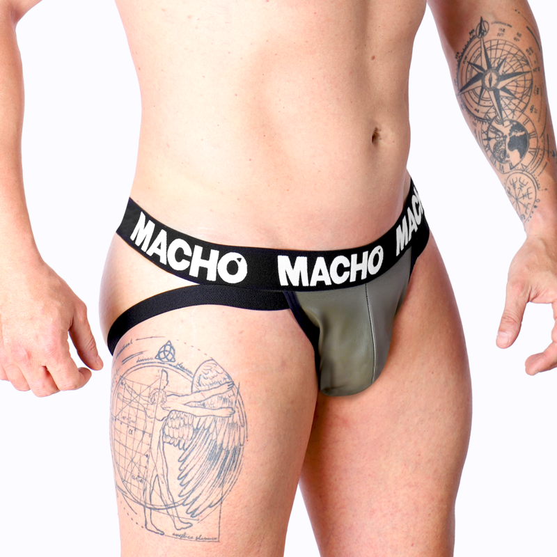 Mx27gr Jock Leathero Grau Beige XL