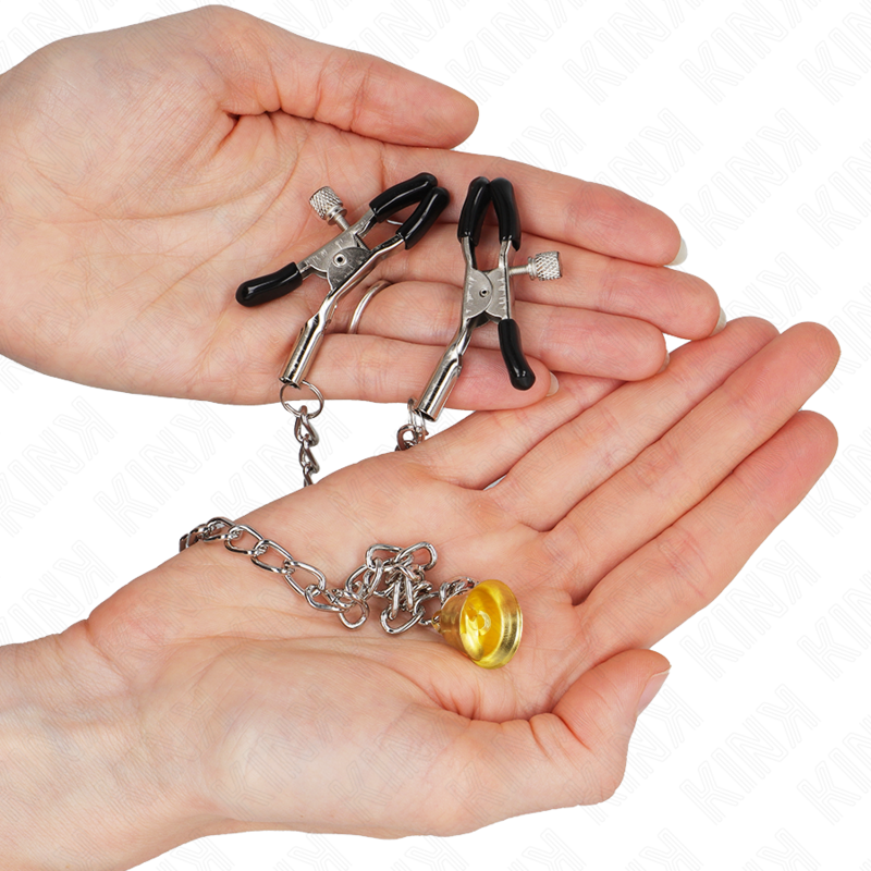 KINK - TELETON KETTENCLIPS MIT HORNANHÄNGER 30 CM