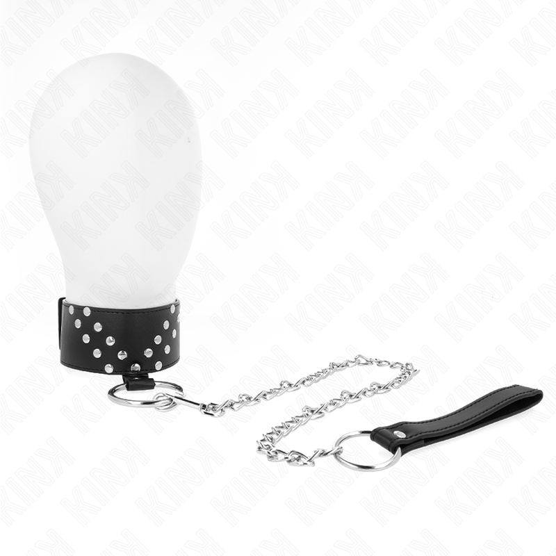 Halskette mit Gürtel 65 cm mit verstellbarer V-Niete 36-43 cm x 5 cm