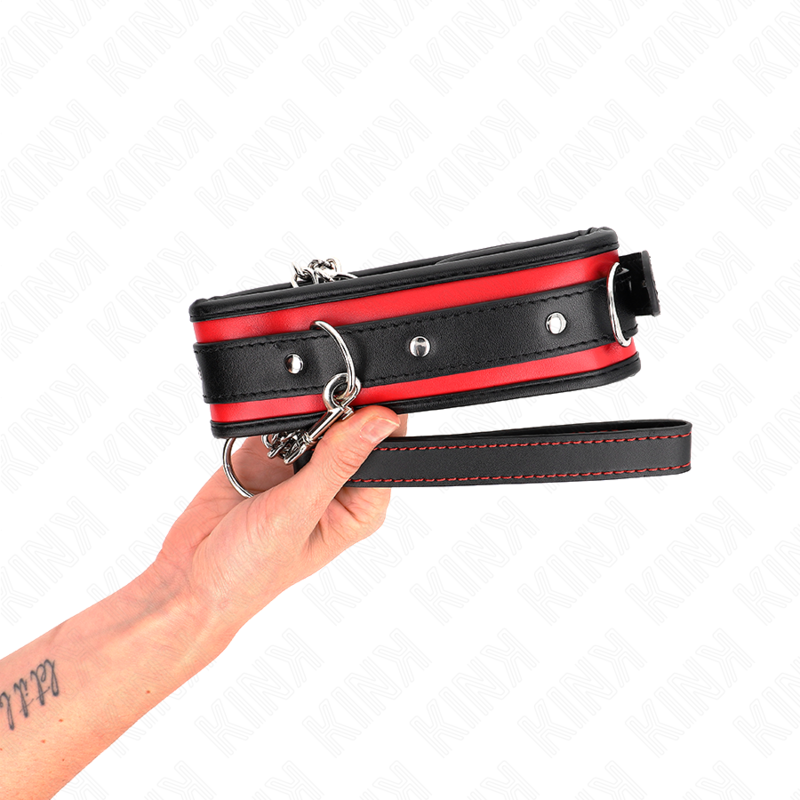 KINK - SCHWERER KRAGEN MIT 65 CM GÜRTEL MODELL 2 VERSTELLBAR 36,5-50 CM