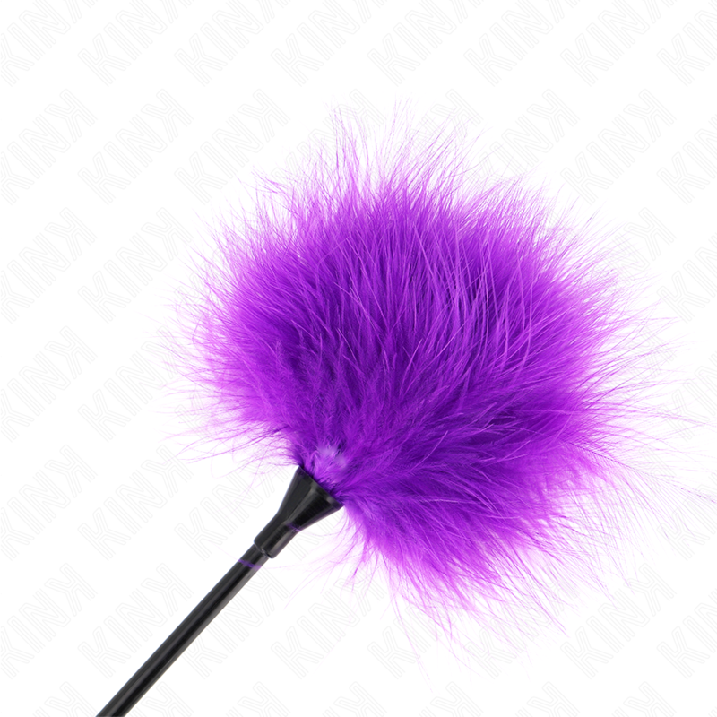 Plumeau Érotique Tickle Plumes Naturelles 27 cm 2 Coloris - Kink