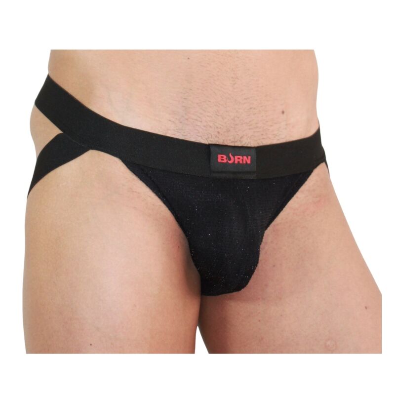 BURN - 003 GLÄNZEND SCHWARZ JOCK XL