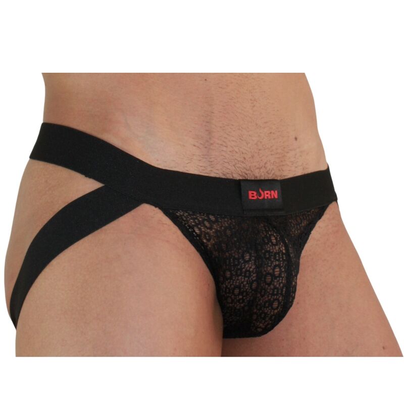 BURN - 005 SCHWARZE JOCK-LINGERIE XL