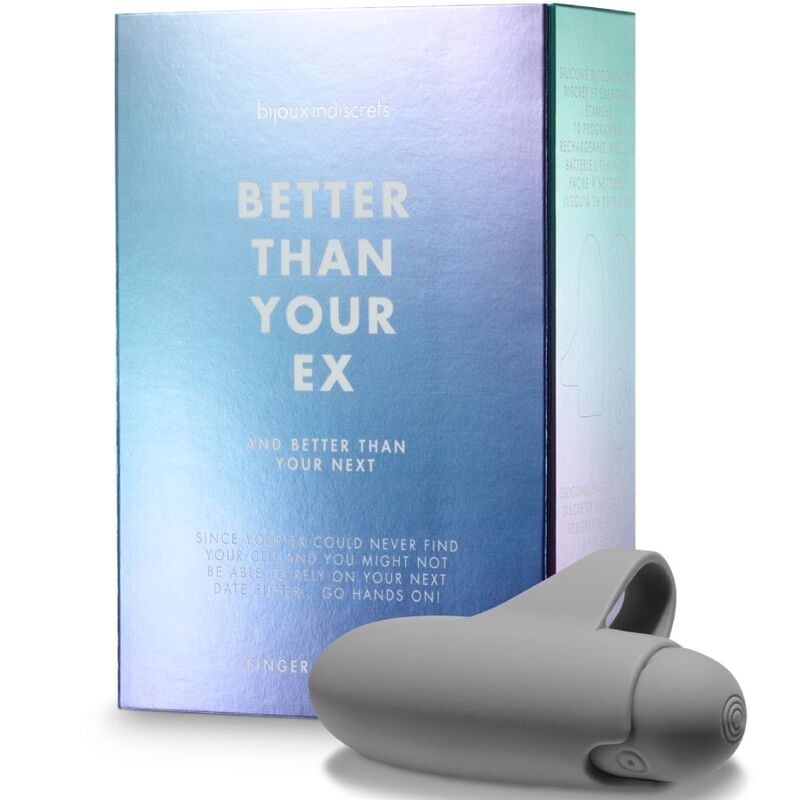 Besser als dein Ex Bullet-Vibrator 10 Vibrationen grau
