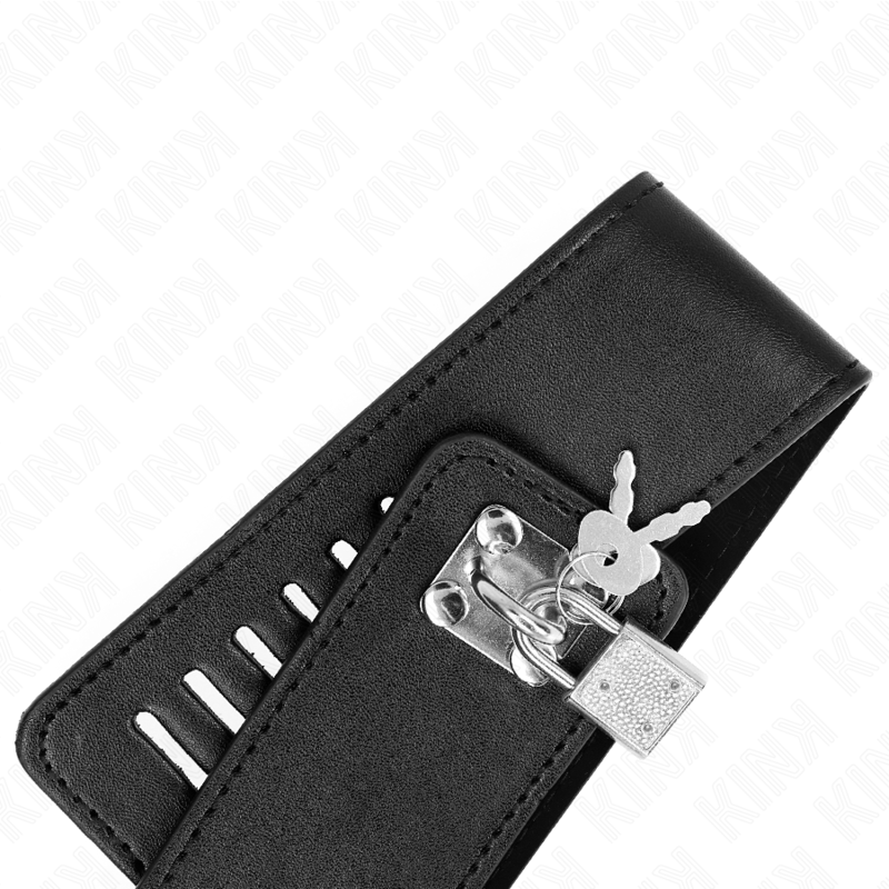 KINK - Halskette mit Gürtel, 116 cm, Modell 2, verstellbar 36-43 cm x 5 cm