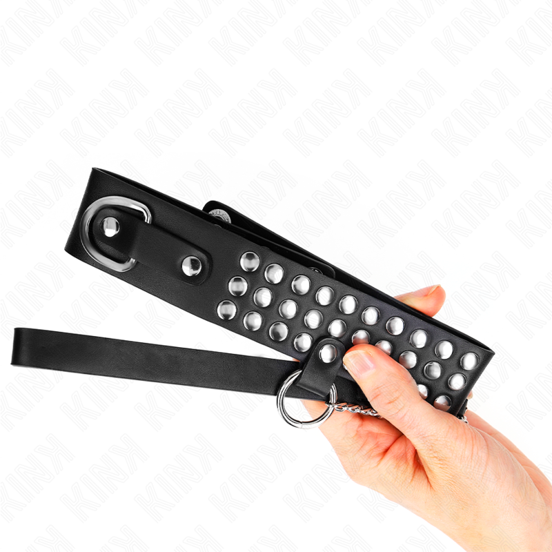 KINK - Halskette mit Armband 65 cm mit verstellbarem, glänzendem Armband 37-42 cm x 5,3 cm