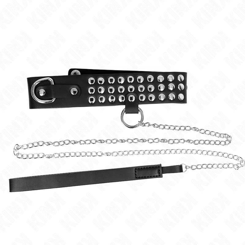 KINK - Halskette mit Armband 65 cm mit verstellbarem, glänzendem Armband 37-42 cm x 5,3 cm