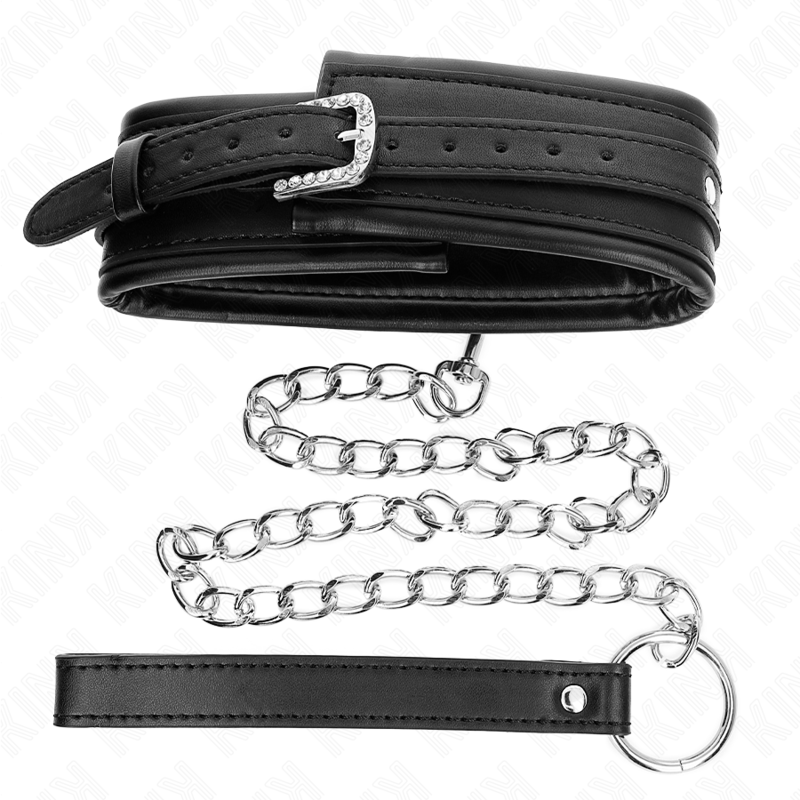 KINK - Halskette mit glänzendem Schnallenarmband 65 cm 48,5 cm x 5,3 cm