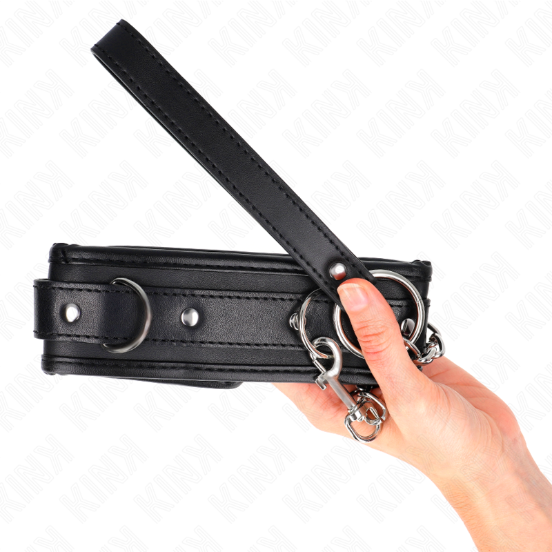 KINK - BASIC HALSBAND MIT 65 CM LEINE, MODELL 1, 53 X 6 CM