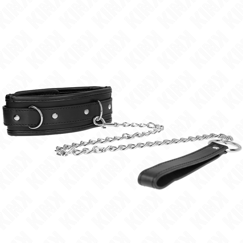 KINK - BASIC HALSBAND MIT 65 CM LEINE, MODELL 1, 53 X 6 CM