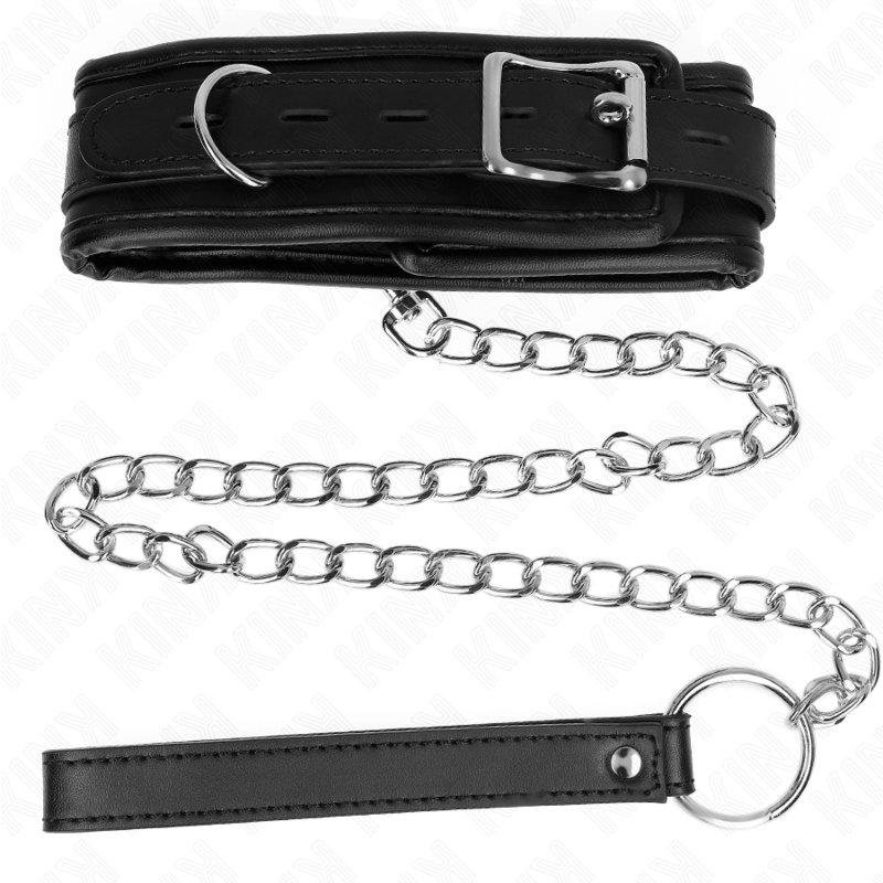 KINK - BASIC HALSBAND MIT 65 CM LEINE, MODELL 1, 53 X 6 CM