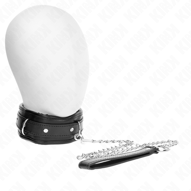 Schweres Halsband mit Gürtel 65 cm Modell 1 verstellbar 36,5-50 cm