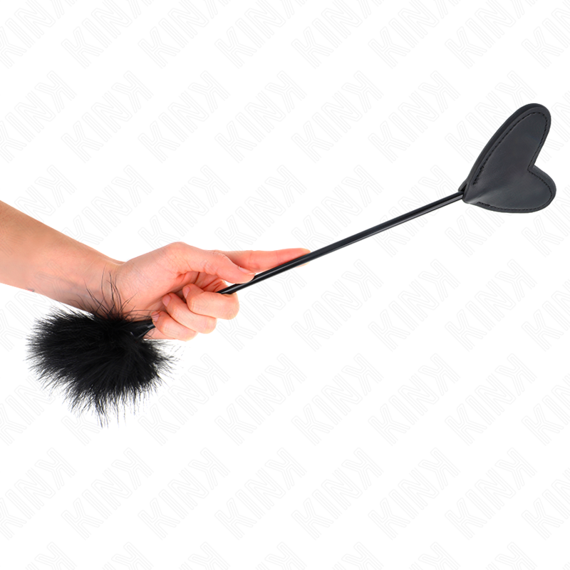 KINK - Kitzelfedern mit herzförmigem Paddel 31 cm
