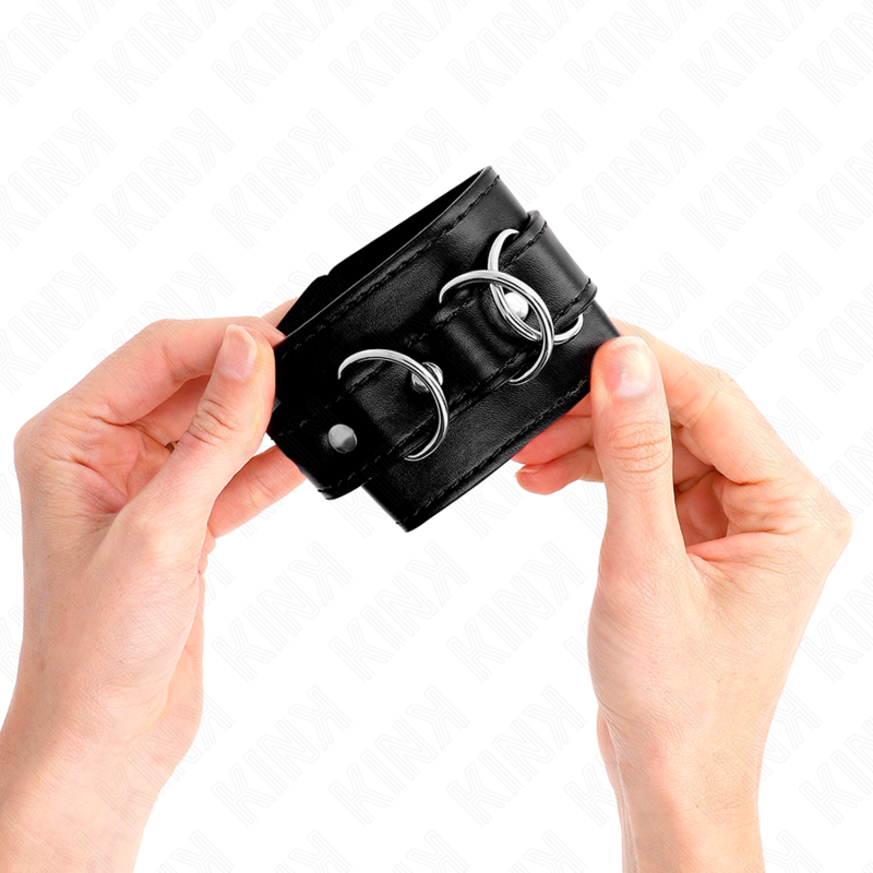 3 schwarze verstellbare Handgelenkgeräte 17,5-25 cm x 6 cm
