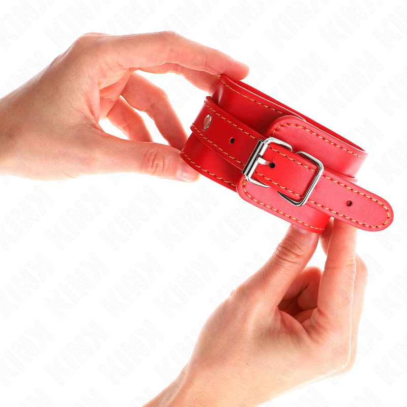 KINK – Verstellbare, rote, schmale Handgelenkbandagen 21–33 cm