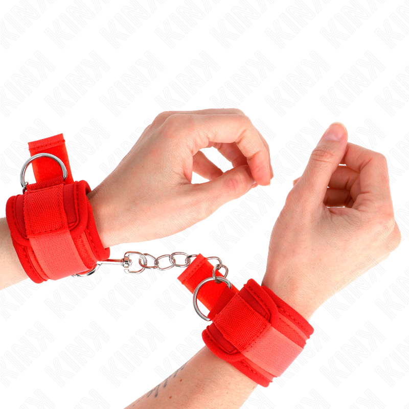 KINK – ROTE NEOPREN-HANDSCHUHE 42 X 5 CM