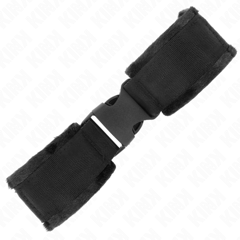 Rot-schwarze Nylon-Armbänder mit Klettverschluss, Modell 1, verstellbar, 25–35 cm x 6 cm