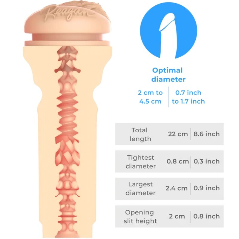 Fühlen Sie Reagan Foxx Stroker Collection Kiiroo Stars