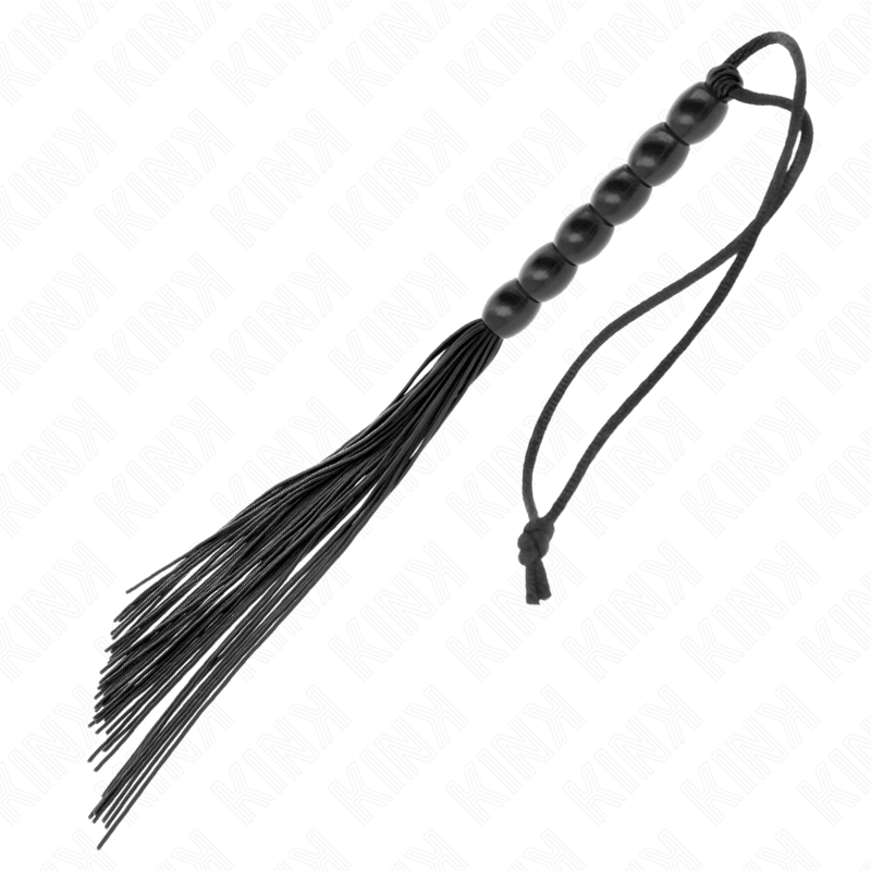 KINK – Mini-Silikon-Schneebesen mit 6 schwarzen Kugeln, 26 cm