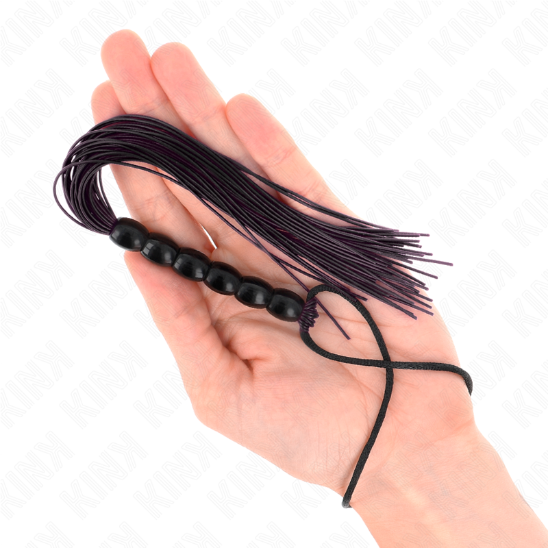 KINK – Mini-Silikon-Schneebesen mit 6 schwarzen Kugeln, 26 cm