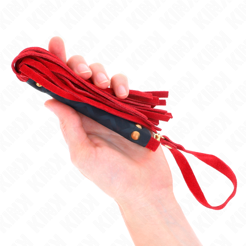 KINK - MINI ROTES WILDLEDER-PEITSCHEN 30 CM