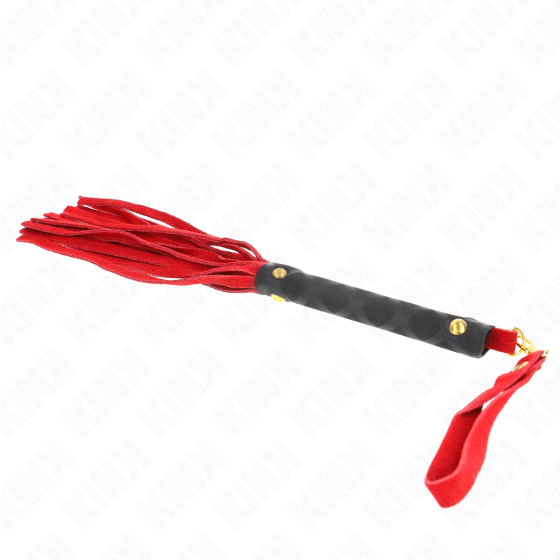 KINK - MINI ROTES WILDLEDER-PEITSCHEN 30 CM