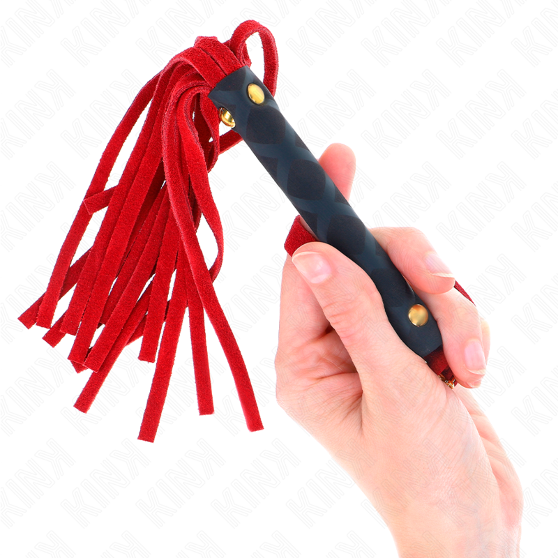 KINK - MINI ROTES WILDLEDER-PEITSCHEN 30 CM
