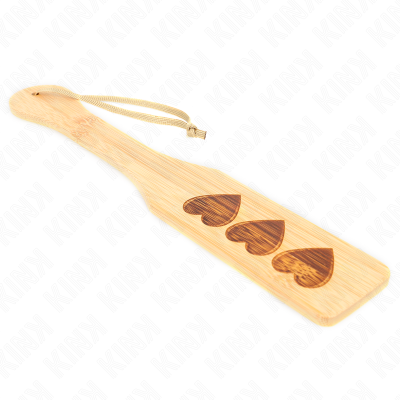 KINK – Bambuspalette mit Herzdesign, 32 x 5,5 cm