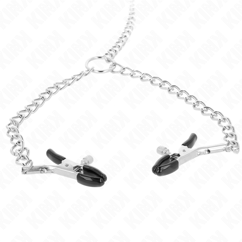 KINK - 4 METON-KETTENCLIPS 32 CM MIT KLEINEN KETTEN 14 CM