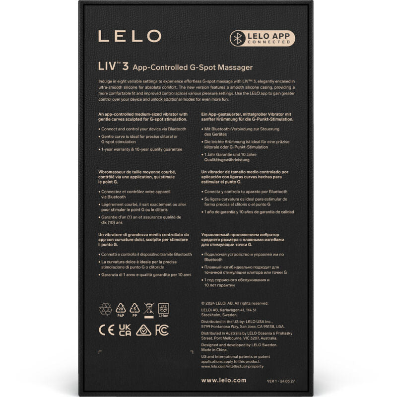LELO - LIV™ 3 G-Punkt-Stimulator Lila