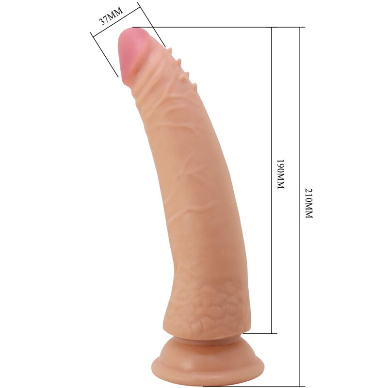 PRETTY LOVE - KABLE SUPER REALISTISCHER PENIS 21 CM FLEISCH MODELL 2