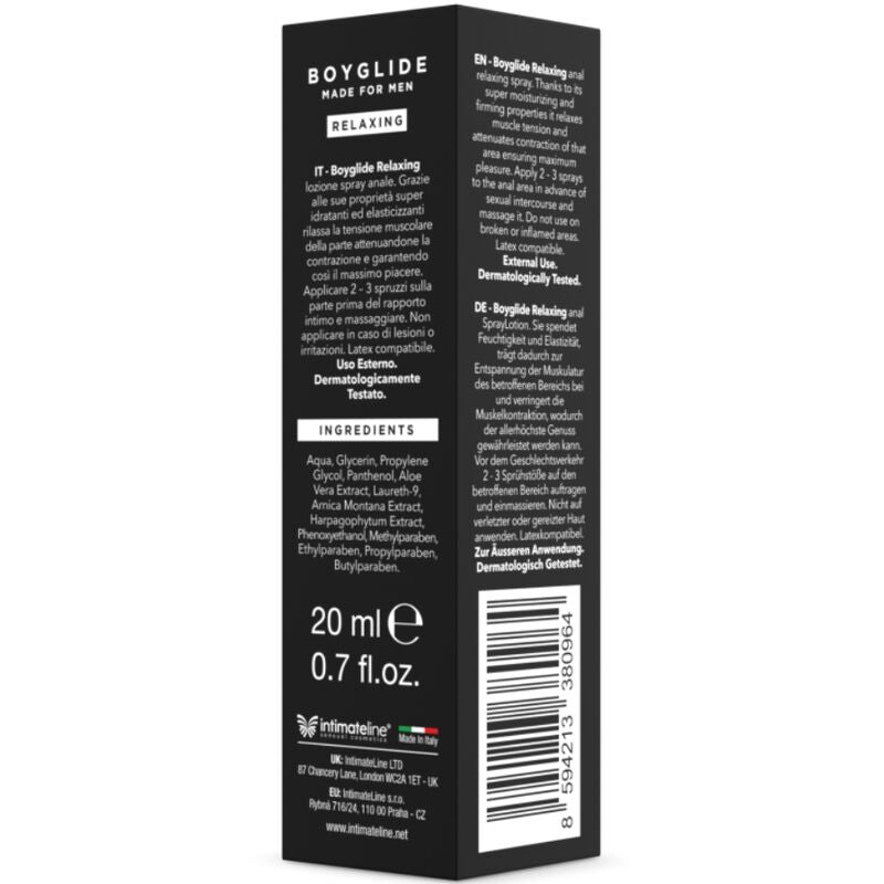 INTIMATELINE - BOYGLIDE ANAL-ENTSPANNUNGSSPRAY 20 ML