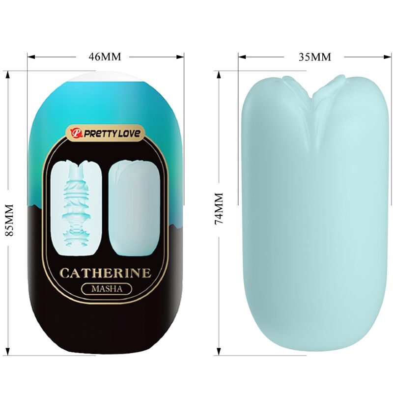 Masha Blue Männlicher Masturbator