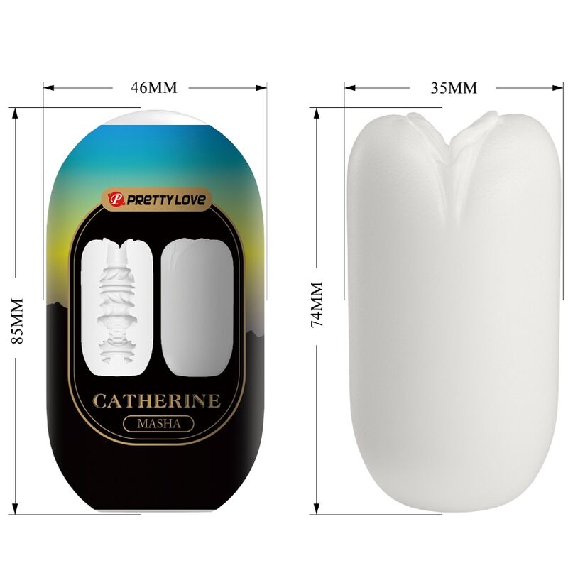 PRETTY LOVE - MASHA WHITE MÄNNLICHER MASTURBATOR