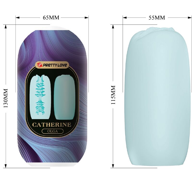 Olga blauer männlicher Masturbator