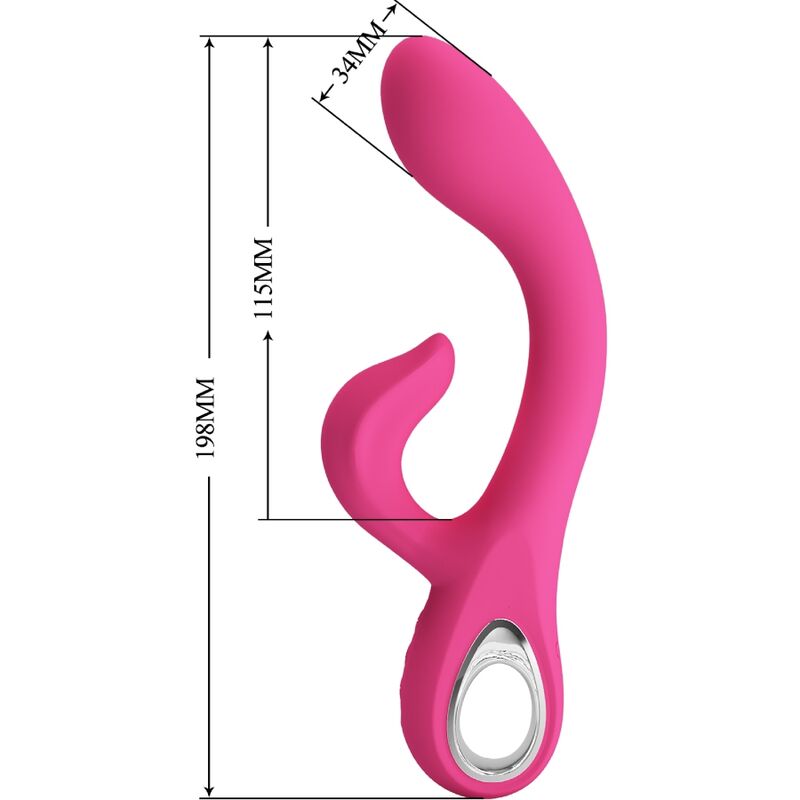 Fritz Rabbit Vibrator 12 Vibrationen Rosa
