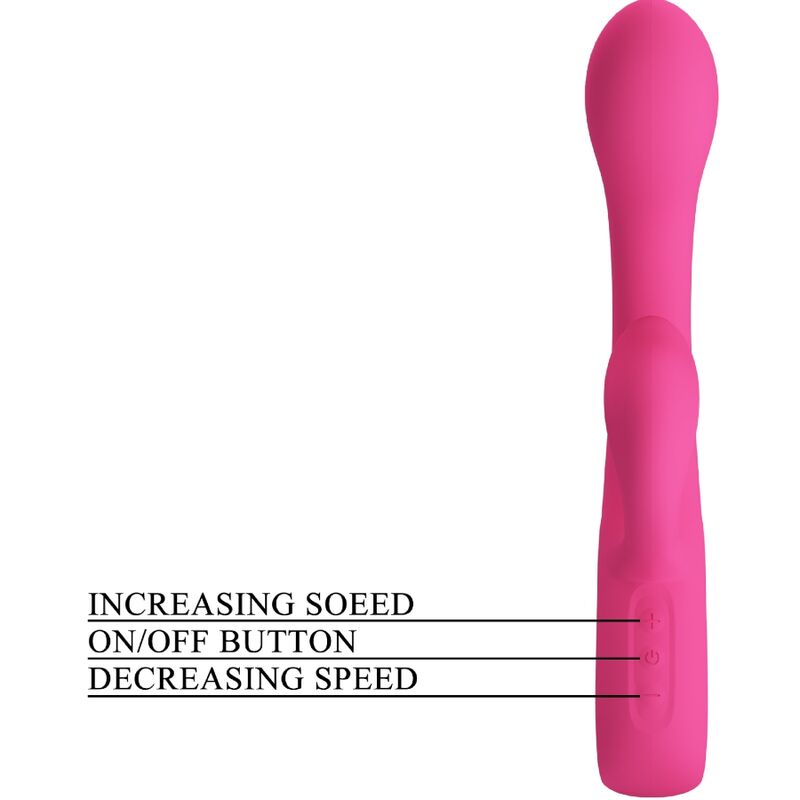 Fritz Rabbit Vibrator 12 Vibrationen Rosa