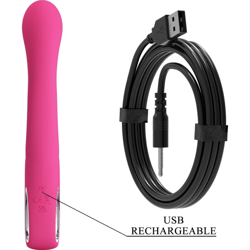 PRETTY LOVE - NOVAK HASE VIBRATOR 12 VIBRATIONEN PINK
