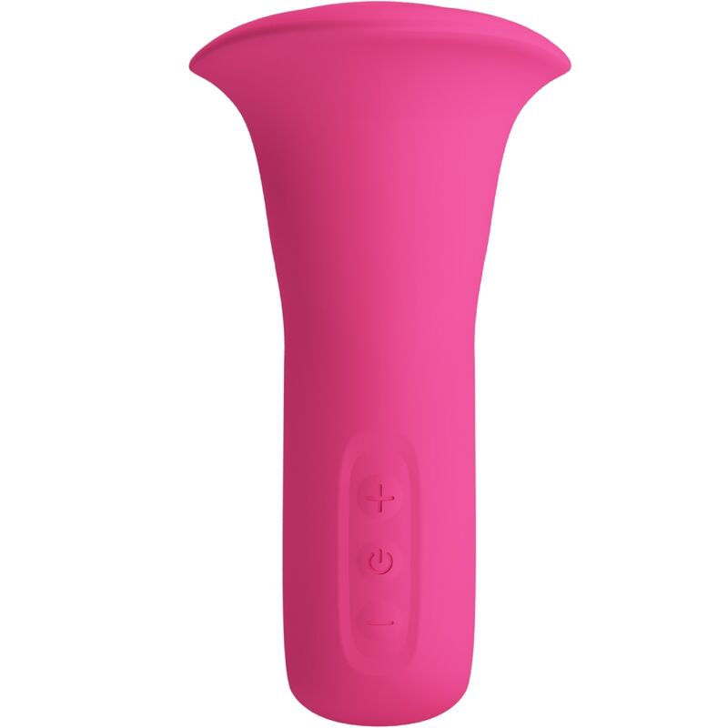 PRETTY LOVE - CLYDE Oralvibrator Zungenvibrator 12 Vibrationsmodi Rosa