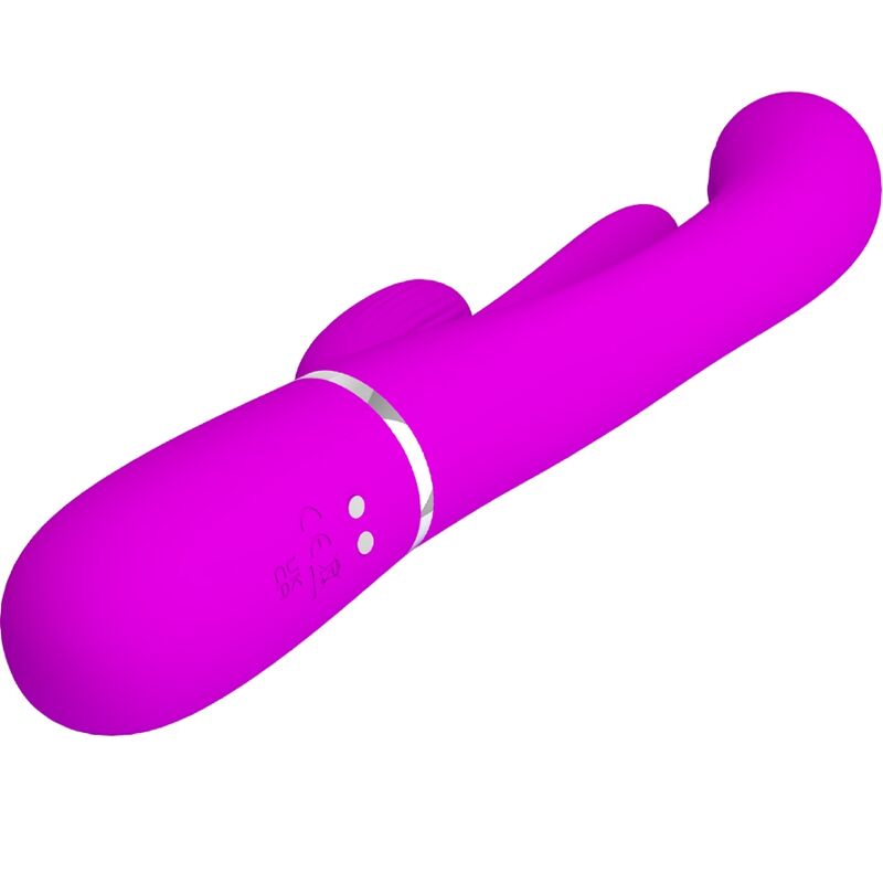 Shania Triple Rabbit Multifunktionsvibrator Rosa