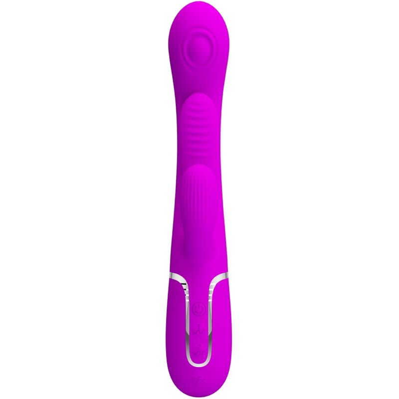 Shania Triple Rabbit Multifunktionsvibrator Rosa