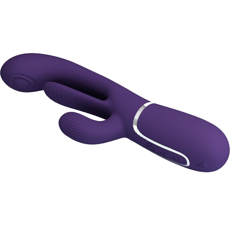 Shania Triple Rabbit Multifunktionsvibrator Lila