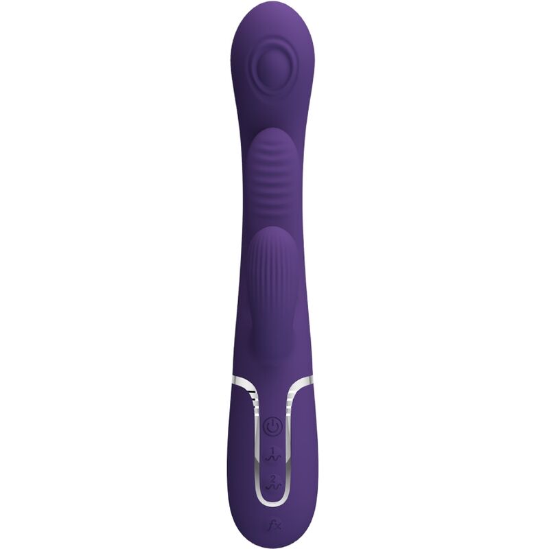 Shania Triple Rabbit Multifunktionsvibrator Lila
