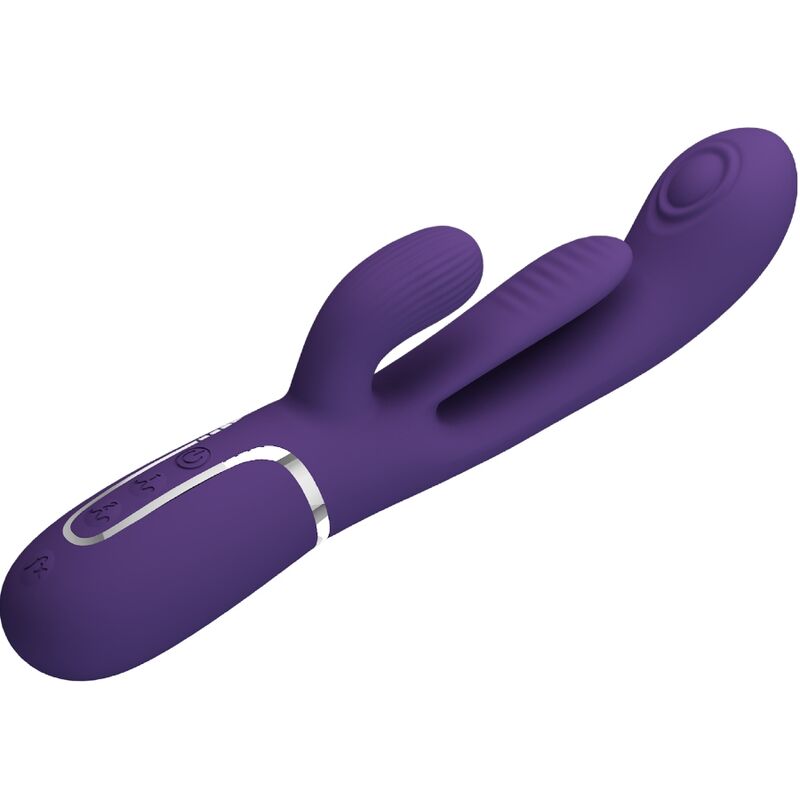 Shania Triple Rabbit Multifunktionsvibrator Lila