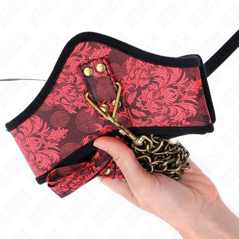 KINK - SCANDAL MODELL HALSKETTE MIT SPITZENARMBAND 75 CM 44 X 10 CM