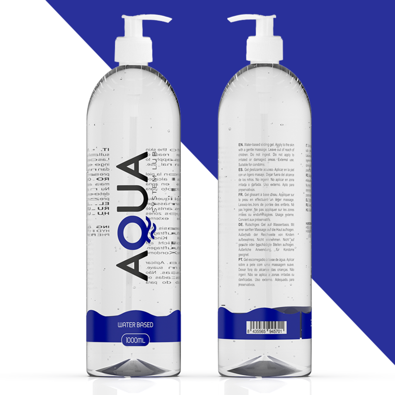 Lubrifiant Base Eau - 4 Formats - Haute Performance - Aqua Quality