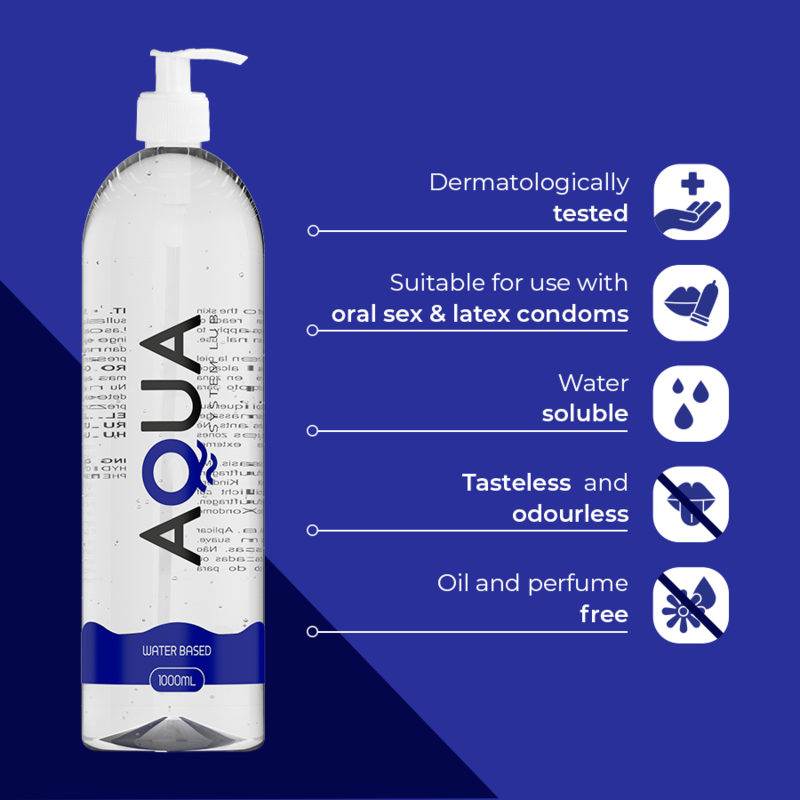 Lubrifiant Base Eau - 4 Formats - Haute Performance - Aqua Quality