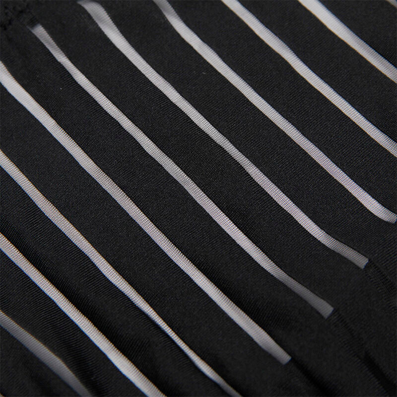 SUBBLIME - 954147 Body mit Strumpfbandgürtel Schwarz S/M