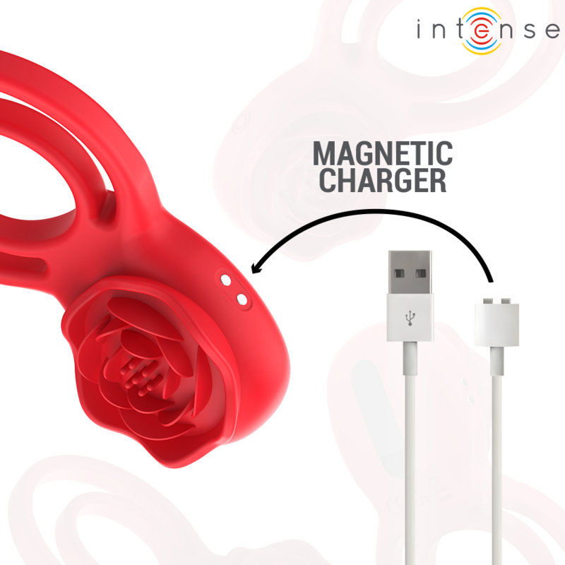 Gail rosa Stimulator 10 Vibrationen rote Fernbedienung