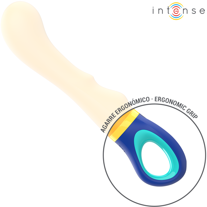 INTENSIV - GELBER, Zotteliger G-Punkt-Vibrator